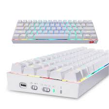 Teclado Gaming Redragon DRACONIC PRO K530-YL WIRELESS 60% SWITCH BROW