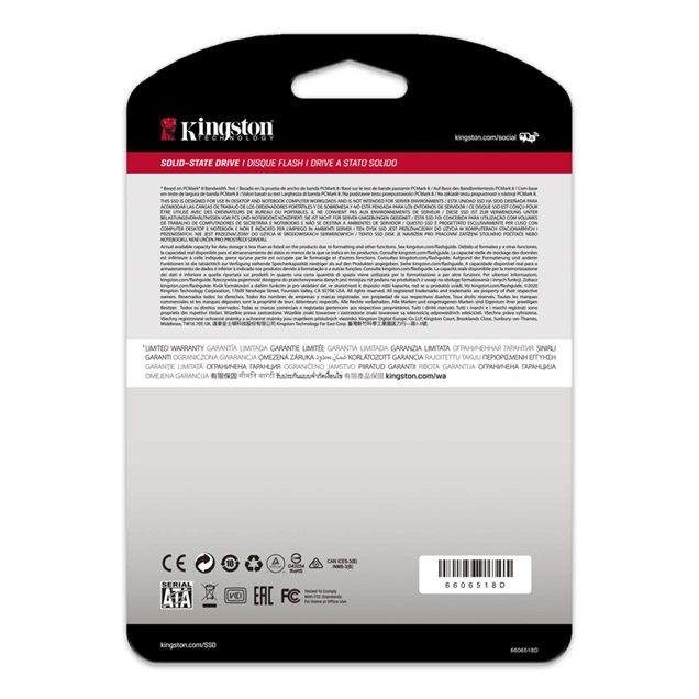 Disco Duro solido Kingston SSD 480GB A400 Sata3 2,5 sin accesorios