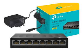Switch Tp-link LS1008G/8 PUERTOS GIGABIT RJ45/10-100-1000MBPS/CUBIERTA PLASTICA/IEEE 802.3X