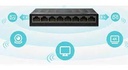 Switch Tp-link LS1008G/8 PUERTOS GIGABIT RJ45/10-100-1000MBPS/CUBIERTA PLASTICA/IEEE 802.3X