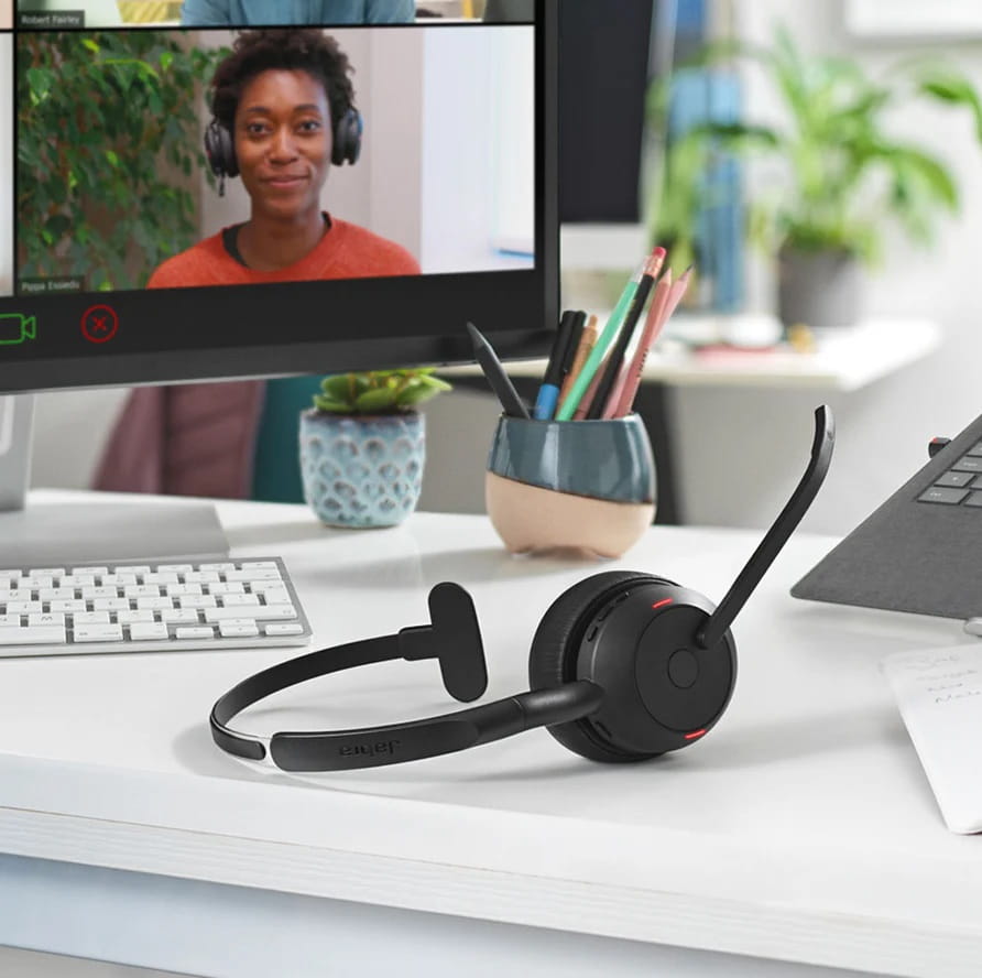 Audifonos Jabra Evolve2 55 Wireless BT Link380a MS Stereo Stand  25599-999-989