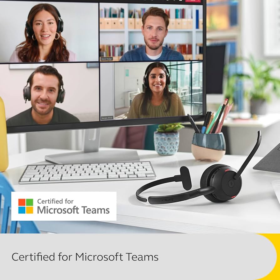 Audifonos Jabra Evolve2 55 Wireless BT Link380a MS Stereo Stand  25599-999-989