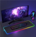 Mouse Pad Gamer XTRIKE ME MP-606 RGB Backlight/Cable USB de 1.5mtrs/Tamaño 800x300x3mm/Superficie antideslizante