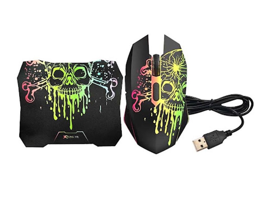 Combo Gaming Xtrime Me CMX-415 SP 4 en 1 Teclado + Mouse + Auricular + Mousepad