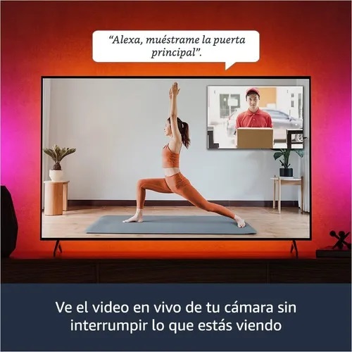 Adaptador Amazon Fire Tv Stick HD 8Gb Wifi 5 con Alexa Stream FHD HDR Voice Remote Control  Negro 840414697713