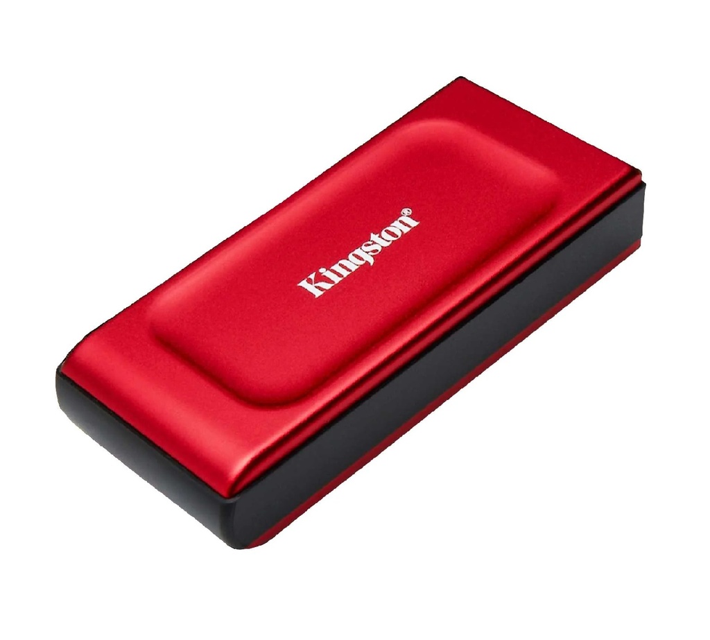 SSD Kingston Externo XS1000R 2Tb Rojo Usb Type C / USB 3,2 Gen 2 1050 MB/s lectura y 1000 MB/s escritura SXS1000R/2000G