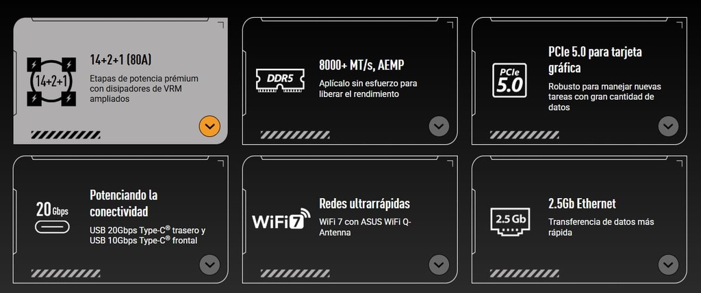 MBO ASUS TUF B850-Plus Wifi AM5 AMD Ryzen 9000 DDR5-8000Mhz BT DP HDMI 10usb PCIe 5.0 ATX