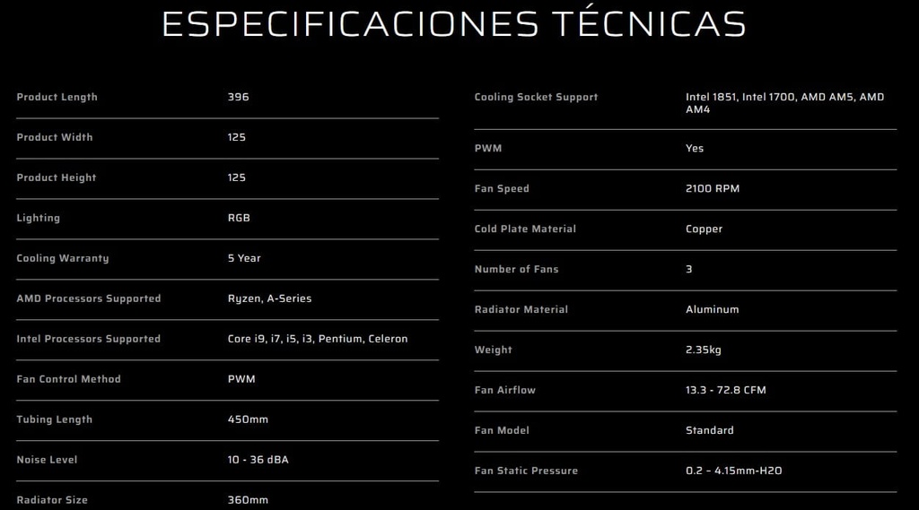 CPU COOLER Corsair - NAUTILUS 360mm RS ARGB for Intel 1851 Intel 1700 AMD-AM5 AMD-AM4 CW-9060093-WW