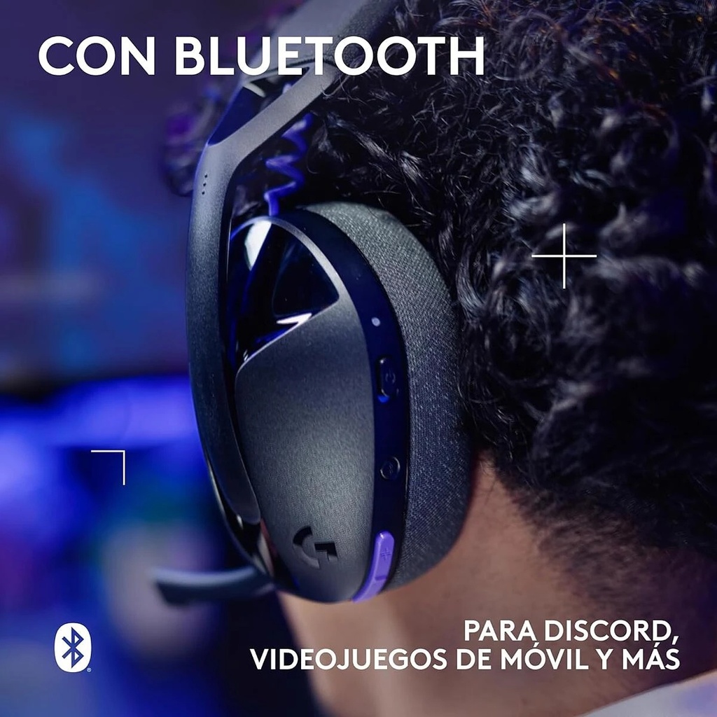 Audifono Logitech G321 Gaming LighSpeed Wireless & Bluetooth Stereo Blanco 981-001568