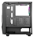 Case Gaming Gamemax REVOLT /1*USB 3.0/1*USB 2.0/2*HDD/2*SSD/CHASIS NEGRO ATX/4*VENTILADORES INTERNOS/VIDRIO TEMPLADO/SIN FUENTE