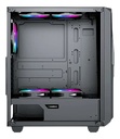 Case Gaming Gamemax REVOLT /1*USB 3.0/1*USB 2.0/2*HDD/2*SSD/CHASIS NEGRO ATX/4*VENTILADORES INTERNOS/VIDRIO TEMPLADO/SIN FUENTE