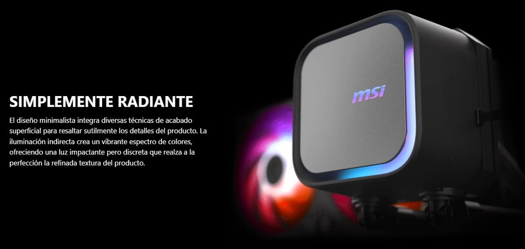 CPU COOLER MSI MAG A13 240MM BLACK ARGB LGA 1700/1851 AMD4 AM5