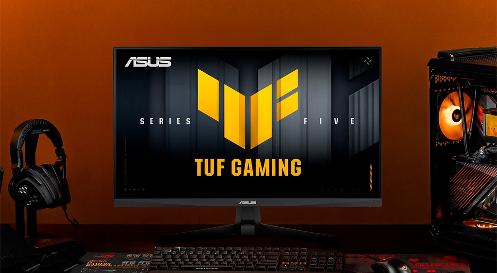 Monitor Asus TUF GAMING VG259QM5A LED 24.5Inc Fast IPS FHD HDMI DP 240Hz 0,3ms HDR10 SRGB 99% G-SYNC AMD FreeSync Premium 90LM0B90-B01OI1
