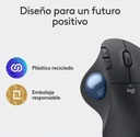 Mouse Logitech Ergo M575s Negro Wireless Trackball Bt Logi Bolt 910-007031