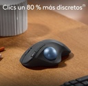 Mouse Logitech Ergo M575s Negro Wireless Trackball Bt Logi Bolt 910-007031