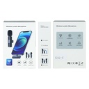 Microfono para Celular - Microfono doble wireless Lavalier con entrada tipo C