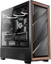 CASE ANTEC/FLUX WOOD BLACK MID TOWER 3X120MM IN FRONT 1X120MM REVERSE FAN 1X140MM REAR