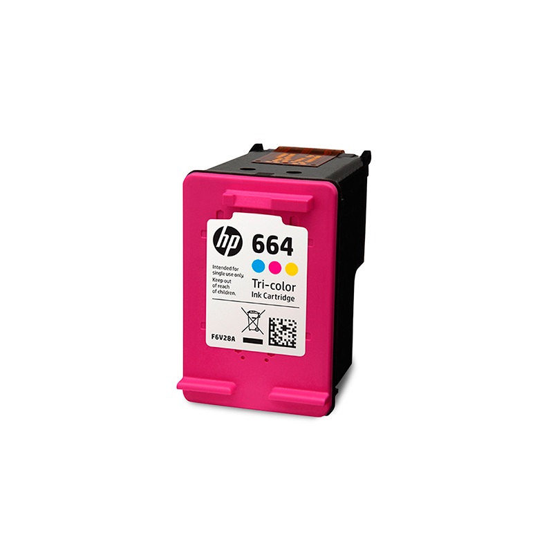 Cartucho HP 664 TriColor F6V28AL para 2135/2675/3635/3775/3787/3785/4535/4675
