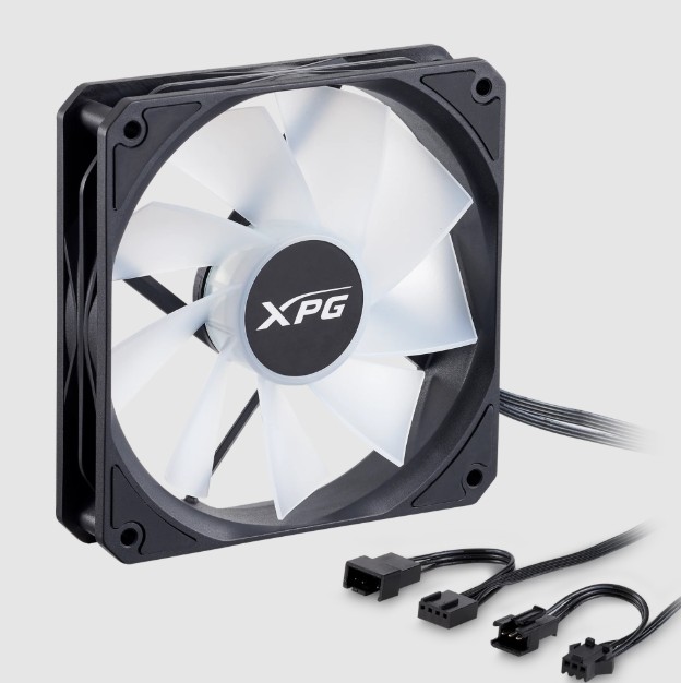 Cooler XPG Vento R 120 ARGB PWM Fans para pc de 120mm Vento R 120 ARGB PWM  VENTOR120ARGBPWM