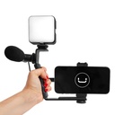 Kit UnnoTekno influencer Pro + vlogging kit Compatible con teléfonos y cámaras PH1902BK