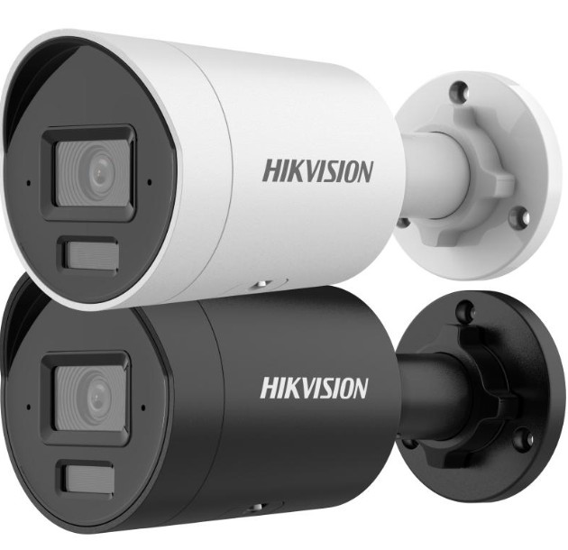 Hikvision DS-2CD2083G2-LI2U 8MP Cámara de red tipo bala fija inteligente híbrida Acusense con luz - Micrófono incorporado - 8MP