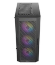 CASE ANTEC AX20 EXTREME MID TOWER RGB 3X120MM FIXED FRONT + 1X120MM FIXED REAR + 1X120MM FIXED PSU