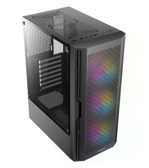 CASE ANTEC AX20 EXTREME MID TOWER RGB 3X120MM FIXED FRONT + 1X120MM FIXED REAR + 1X120MM FIXED PSU