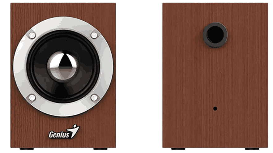 Parlantes Genius Sp-HF280 6w RMS Wood USB