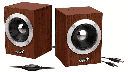 Parlantes Genius Sp-HF280 6w RMS Wood USB