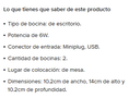 Parlantes Genius Sp-HF280 6w RMS Wood USB
