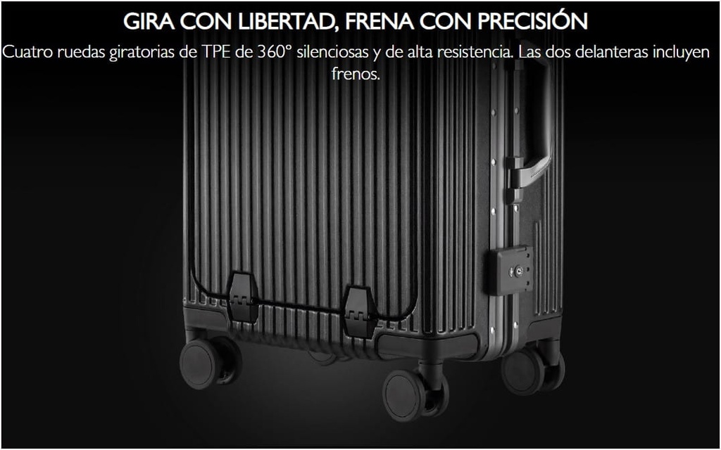 Maleta Premiun Klip Xtreme GlobeBizman KNL-500 para laptop de 15,6" candado de combinacion