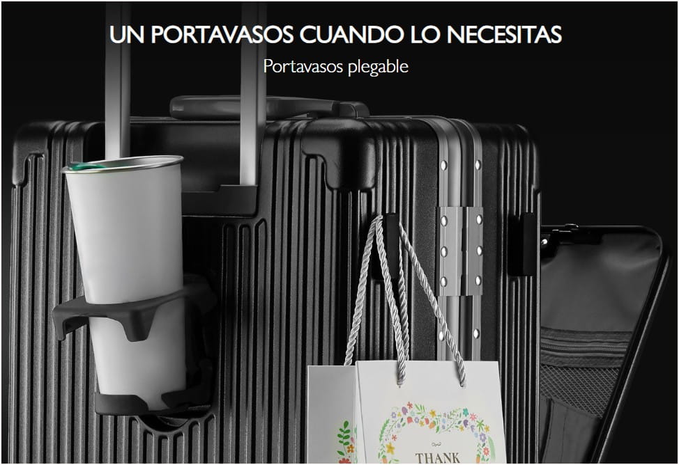 Maleta Premiun Klip Xtreme GlobeBizman KNL-500 para laptop de 15,6" candado de combinacion