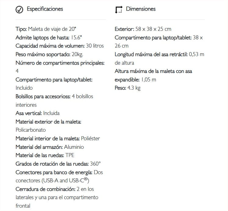 Maleta Premiun Klip Xtreme GlobeBizman KNL-500 para laptop de 15,6" candado de combinacion
