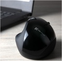 Mouse Klip Xtreme Ergonomico Orbix Inalambrico 2,4Ghz KMW-500BK
