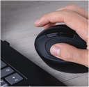 Mouse Klip Xtreme Ergonomico Orbix Inalambrico 2,4Ghz KMW-500BK