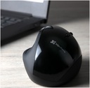 Mouse Klip Xtreme Ergonomico Orbix Inalambrico 2,4Ghz KMW-500BK
