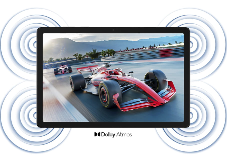 Tablet Samsung Tab Galaxy A11+ Pantalla de 11" 90HZ 6GB RAM + 128GB ROM USB C WIFI + Bluetooth Color Gris metalizado CAM F 5mpx + P 8mpx SKU: SM-X230