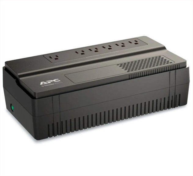 UPS APC BV1000 INTERACTIVO EASY UPS 120V 6 TOMAS 600Vatios - 1,0KVA