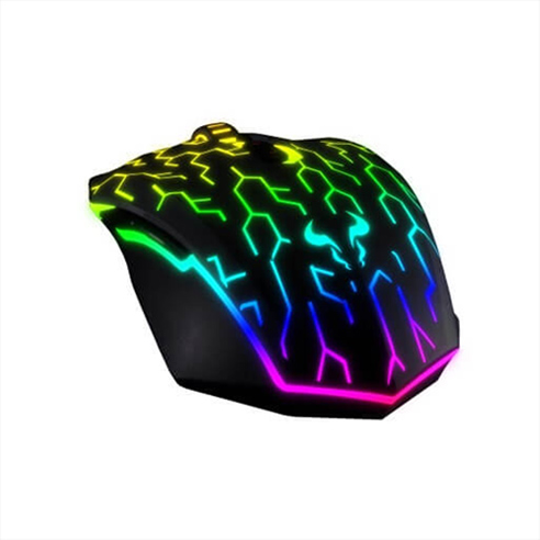 MOUSE GAMER RIOTORO URUZ Z5 LIGHTNING 4000DPI 6 BOTONES PROGRAMABLES 8 COLORES
