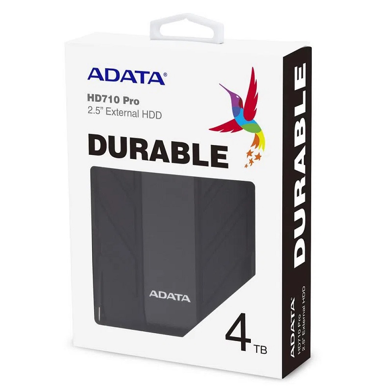 Disco Duro Externo Adata 4tb HD330 USB3,2 Black Antishock 