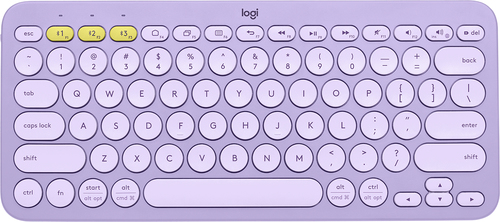 Teclado Logitech K380 Lila bluetooth Multi-dispositivos Windows - Mac - Chrome OS - Android - iOS - Apple Tv 920-011150