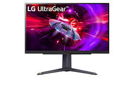 Monitor Lg Ultra Gear 27inch GX27GR75Q-B Qhd 165hz 2560x1440 16:9 300cd-m2 1ms Hdmi Dp Pivote Reg. Black