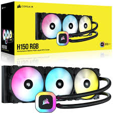 CPU COOLER Corsair - Hydro H150 RGB Sistema de refrigeración líquida radiador 360mm CW-9060054-WW