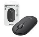 Mouse Logitech wireles M350S Pebble Mouse 2 Grafito Wireless RF - BT 4000DPI 910-007049
