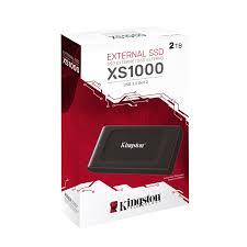 SSD Kingston Externo XS1000 2Tb Usb Type C / USB 3,2 Gen 2 1050/1000 MB/s en lectura/escritura  SXS1000/2000G