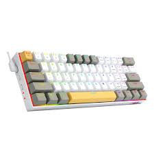 Teclado Gaming Redragon DRACONIC PRO K530-YL WIRELESS 60% SWITCH BROW