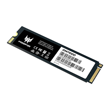 Disco sólido Acer predator GM7 2TB m.2 2280 NVMe PCIe Gen 4x4 Read Speed  7200 MB/s Write Speed  6300 MB/s