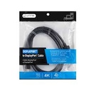 Cable Displayport Version 1,4 Unnotekno 4k 6FT CB4060BK