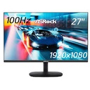 [LT4393] Monitor Asrock Cl27ff Gaming 27inch Led Ips Full Hd 1920x1080 Hdmi Vga Black