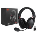 AUDIFONOS REDRAGON IRE PRO H848 GAMER WIREESS NEGRO